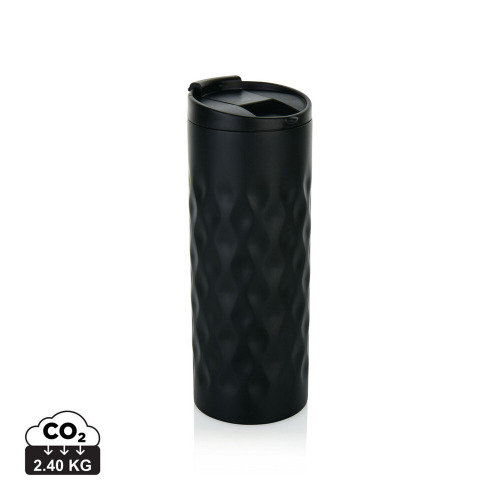 Geometryczny kubek termiczny 350 ml Czarny P432.011 (6)