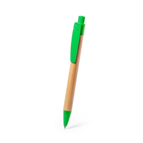 Bambusowy długopis zielony V1992-06 