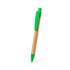 Bambusowy długopis zielony V1992-06  thumbnail