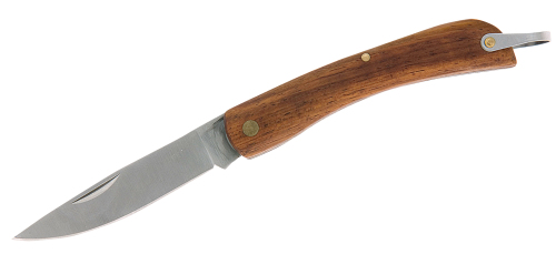 Nóż składany drewno V7727-17 