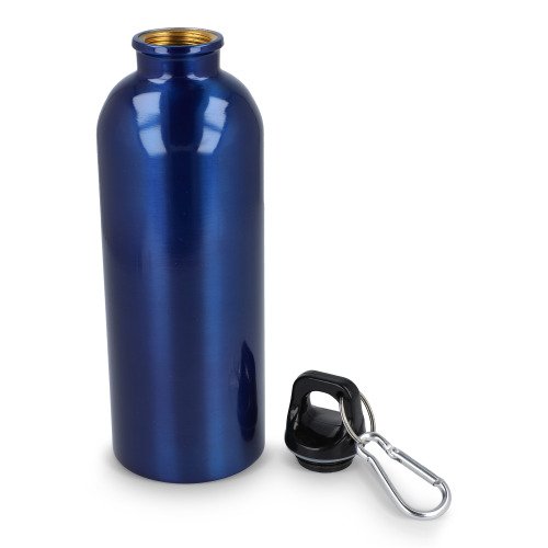 Butelka jednościenna ze stali nierdzewnej pochodzącej z recyklingu, 500 ml Niebieski LT98693-N0011 (7)