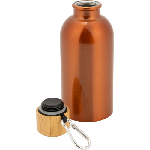 Butelka metalowa 400 ml MARILYN Pomarańczowy 8497210 (2)