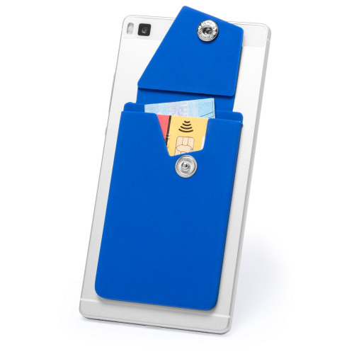 Etui na karty kredytowe, stojak na telefon Granatowy V0490-04 (1)