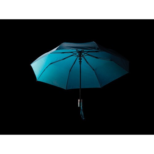 Mały parasol automatyczny 21" Impact AWARE™ RPET zielony P850.437 (8)