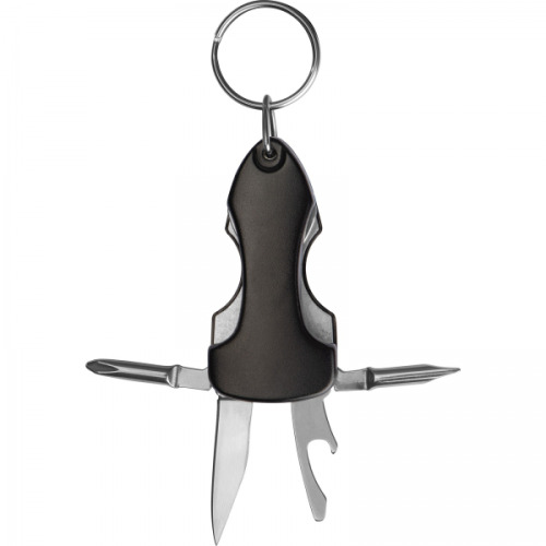 Brelok narzędzie wielofunkcyjne INGEBORG Czarny 8181603 (6)