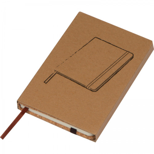 Notatnik A6 w linie MELVIN Beżowy 2082713 (7)