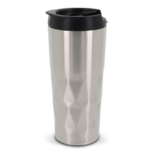 Termos Diamond Pattern 450ml Srebrny
