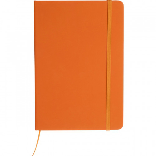 Notatnik A5 w linie z materiałów z recyklingu DOMINIK Pomarańczowy 2526110 (3)