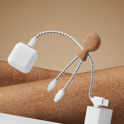 Xoopar Mr. Bio Cork Charging Cable Naturalny LT41017-N0094 (2)