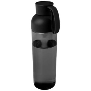 Illuminate butelka na wodę z RPET 600 ml Czarny