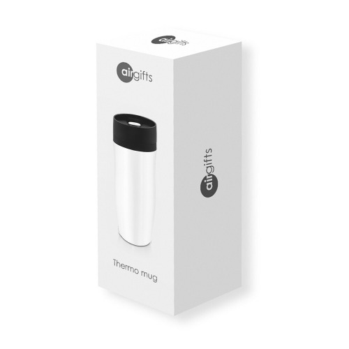 Kubek termiczny 375 ml Air Gifts | Jackson Biały V4988-02 (8)