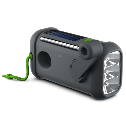 MH-08 | Muse radio, głośnik bluetooth z baterią słoneczną i mechanizmem wiatrowym Czarny LT55019-N0002 (1)