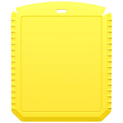 Thrym prostokątna skrobaczka do lodu wykonana z tworzyw sztucznych pochodzących z recyklingu Żółty 22050211 (2)