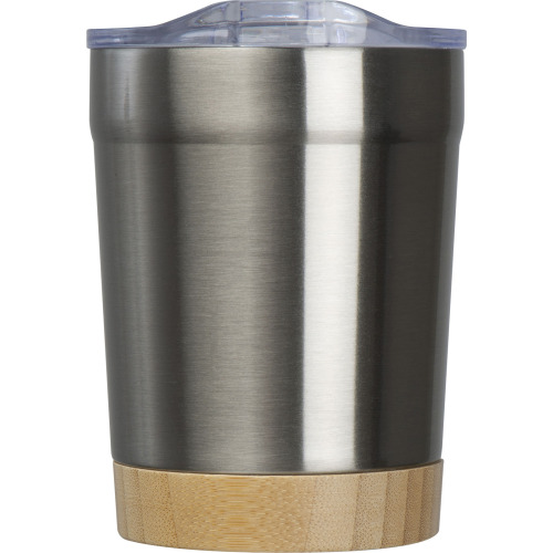 Kubek ze stali z recyklingu TURIN 300 ml Szary 438907 (3)