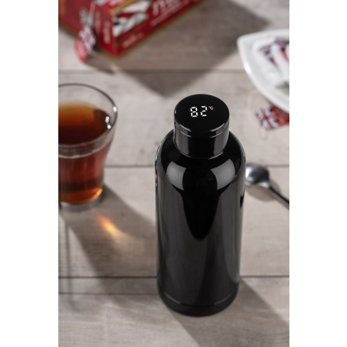 Butelka termiczna z termometrem CELIKA 500 ml Czarny 16228-02 (3)