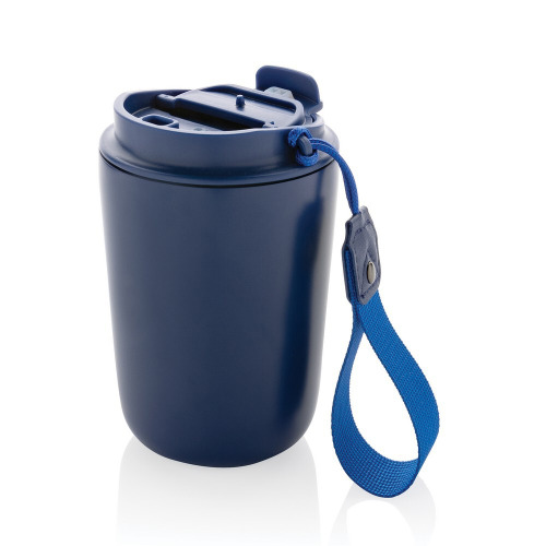 Kubek termiczny 380 ml Cuppa, stal nierdzewna z recyklingu niebieski P435.025 (12)