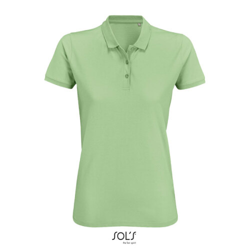 PLANET Damskie POLO 170g Frozen Green S03575-GN-S 