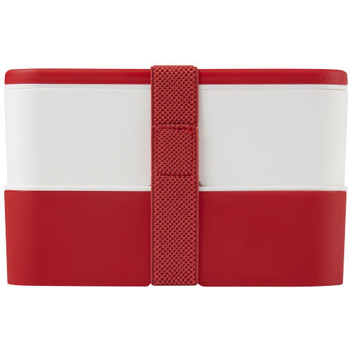 MIYO dwupoziomowe pudełko na lunch Czerwony 21047002 (3)