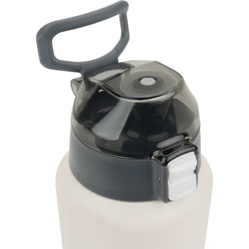 Butelka termiczna stalowa z recyklingu PUENTE ALTO MoLu 600 ml Biały 481506 (5)