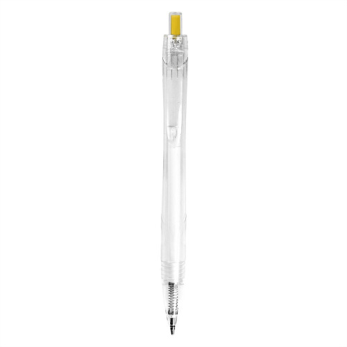 Długopis rPET żółty V1971-08 (4)