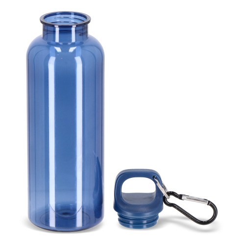 Butelka na wodę Noa R-PET 500 ml Przezroczysty Transparentny / ciemnoniebieski LT98913-N0410 (5)