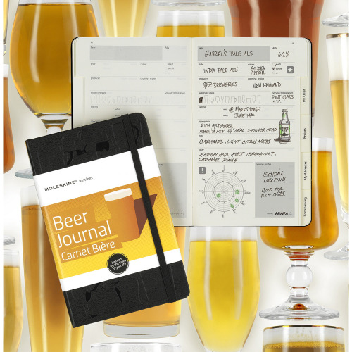 Beer Journal - specjlany notatnik Moleskine Passion Journal Czarny VM312-03 (6)
