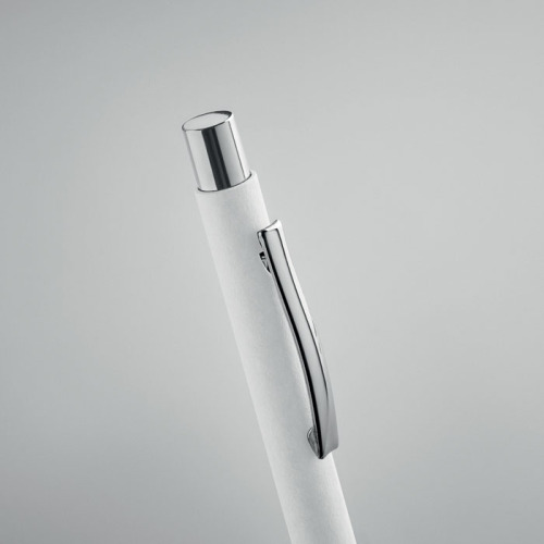 Długopis z papieru (recykling) Biały MO2067-06 (3)