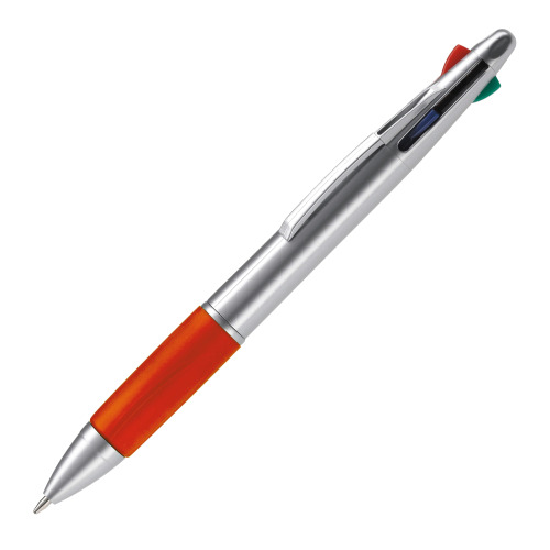 Długopis 4-kolorowy Srebrny / czerwony LT87226-N0521 