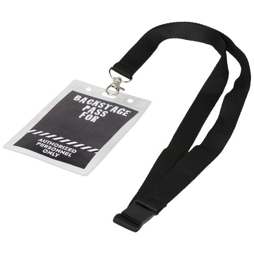 Etui na identyfikator Lorenzo Przezroczysty bezbarwny 10250400 (4)