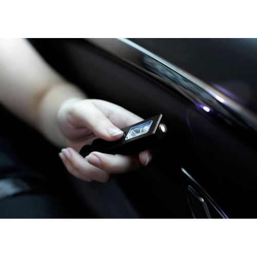 Latarka bezpieczeństwa 4 LED COB, przecinak do pasów, młotek bezpieczeństwa Czarny V9732-03 (4)