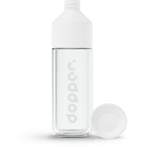 Butelka szklana - Dopper Glass 450ml Biały DO2387 (1)