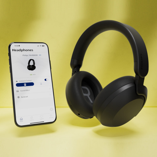 Słuchawki nauszne Philips TAH8000E z funkcją ANC  Czarny LT42264-N0002 (5)