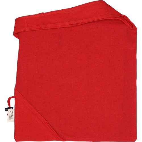 Torba bawełniana z recyklingu 118 g/m2 MODENA Czerwony 526205 (3)