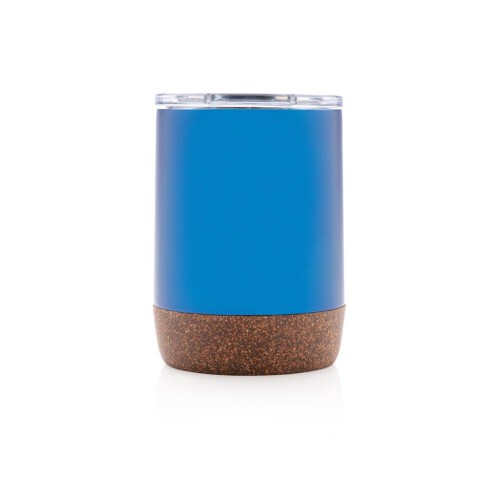 Korkowy kubek termiczny 180 ml niebieski P432.265 (1)