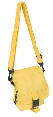 Saszetka, torba na ramię żółty V4777-08 