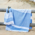 Torba bawełniana Sagaform Ella hamam 41x38 cm Niebieski LT52000-N0011 (2) thumbnail