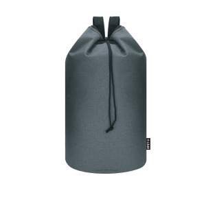 Worek z szerokimi paskami z RPET Szary