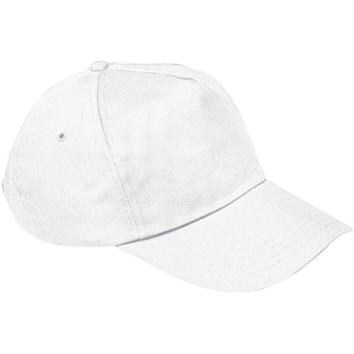 Czapka z daszkiem 5-panelowa NEW YORK Biały 044706 