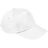 Czapka z daszkiem 5-panelowa NEW YORK Biały 044706  thumbnail
