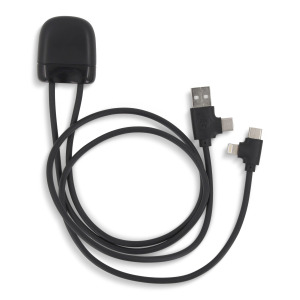 Xoopar Ice-C Charging cable Czarny