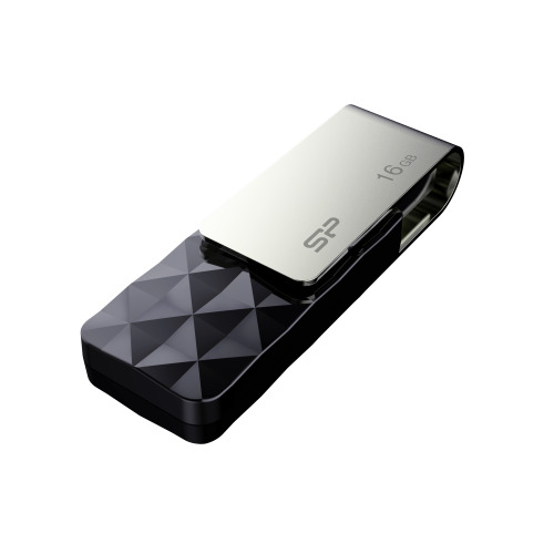 Pendrive Blaze B30 3,1 Silicon Power czarny EG814003 16GB (1)