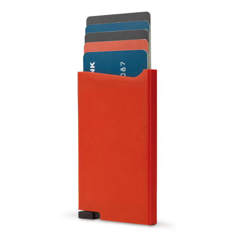Karta blokująca RFID wykonana z ABS Czerwony LT92191-N0021 (3)