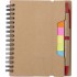 Zestaw do notatek, notatnik, długopis, linijka, karteczki samoprzylepne czerwony V2991-05 (3) thumbnail
