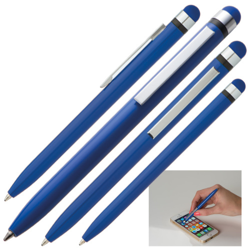 Długopis plastikowy touch pen NOTTINGHAM Niebieski 045904 