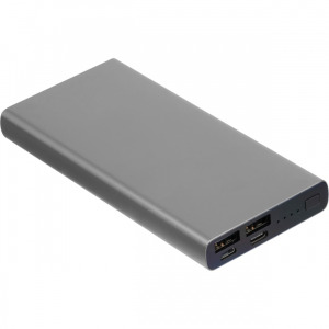 Power bank 10000 mAh z aluminium z recyklingu GIORGIA