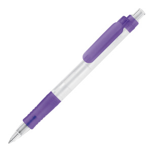 Długopis Vegetal Pen Clear przejrzysty Ecru / purpurowy
