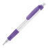 Długopis Vegetal Pen Clear przejrzysty Ecru / purpurowy LT87540-N5472  thumbnail