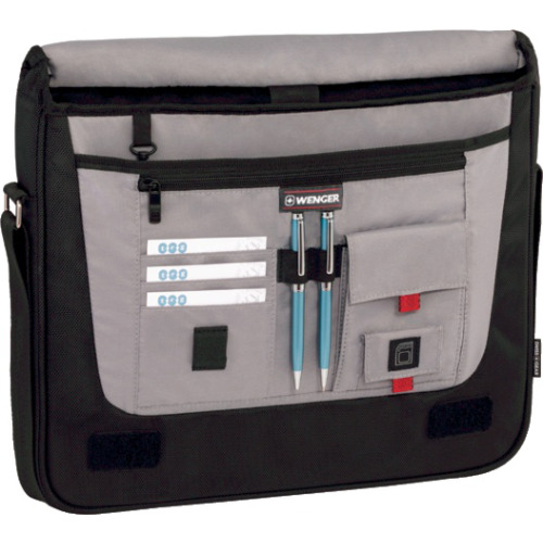 Torba messenger Wenger Developer 15", czarna Czarny 600665 (1)