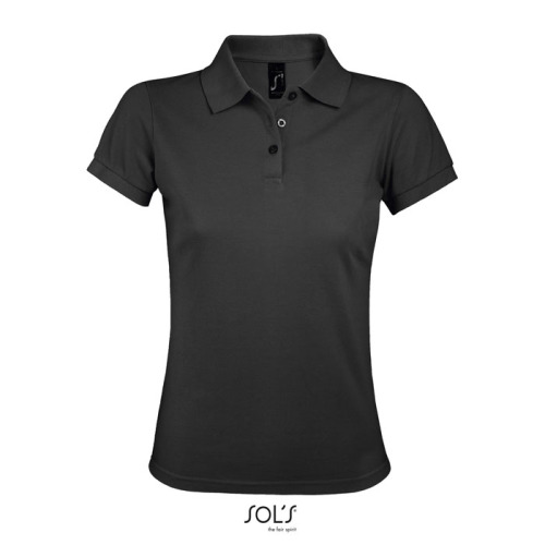 PRIME Damskie POLO 200g Ciemny szary S00573-DG-XXL 