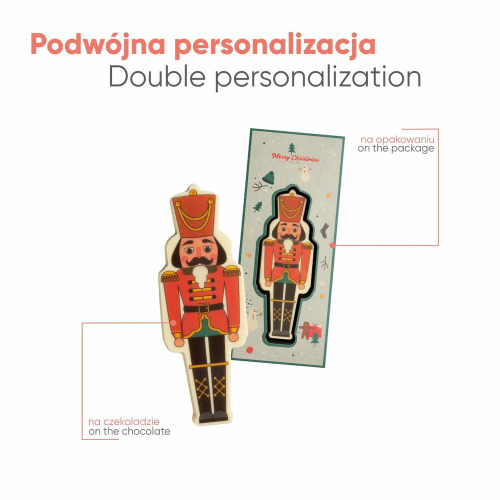 Czekoladowy Kształt Choco4Mat Dziadek Do Orzechów Print Wielokolorowy S0314P/NUTCRACKER/XM (2)